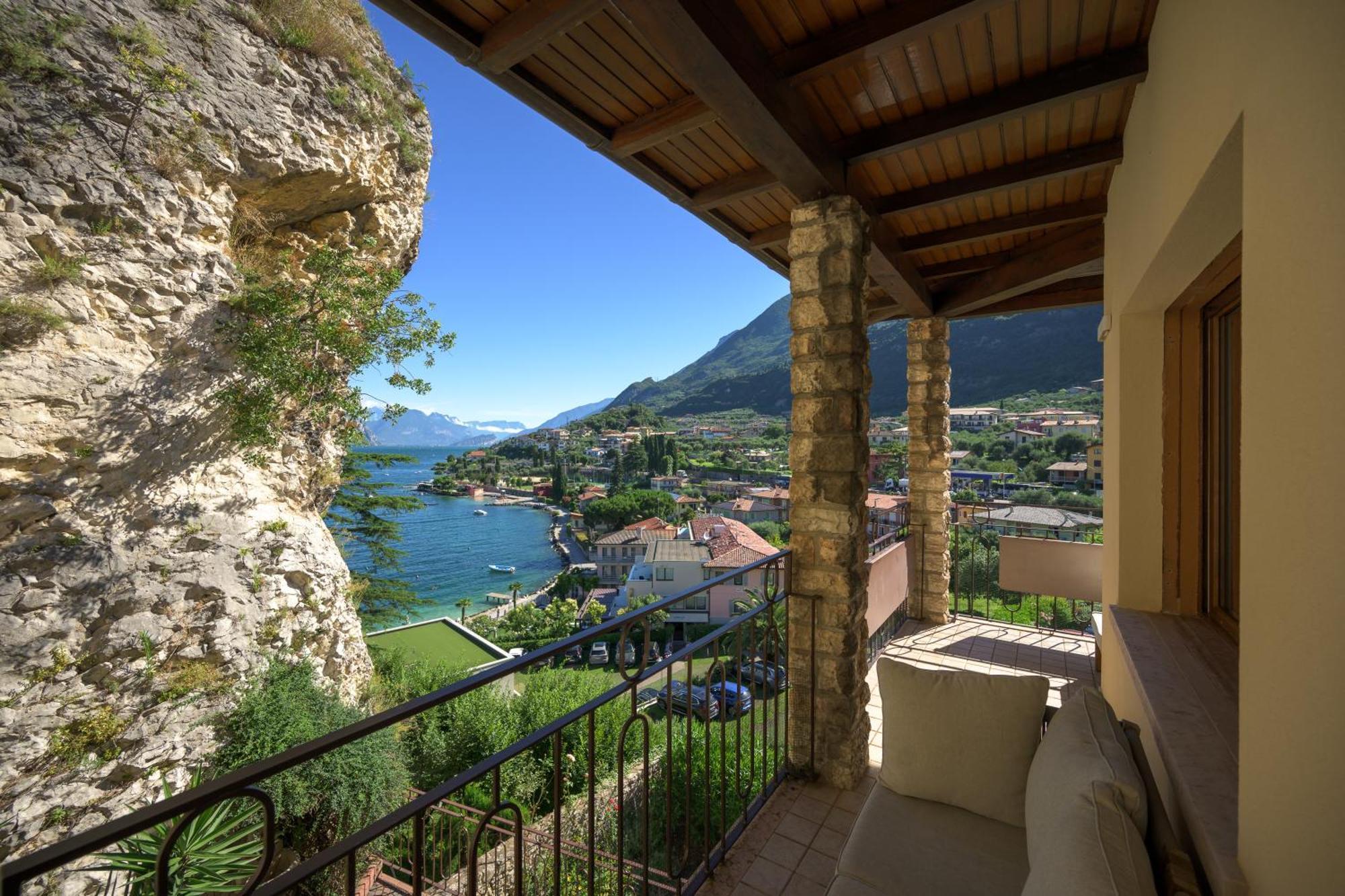 Ferienwohnung Breathtaking View. Malcesine Exterior foto
